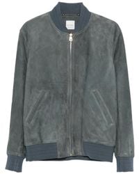 Paul Smith - Suede Bomber Jacket - Lyst