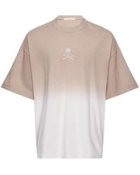 MASTERMIND WORLD - Mw Faded Skull-Motif T-Shirt - Lyst