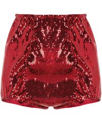 Dolce & Gabbana - Pantalones cortos con lentejuelas - Lyst