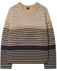Paul Smith - Striped Round-Neck Sweater - Lyst