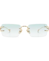 Eyepetizer - Dillinger Rimless Sunglasses - Lyst