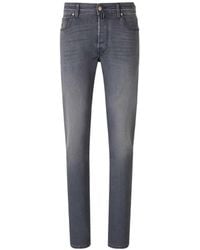 Jacob Cohen - Logo-Patch Jeans - Lyst