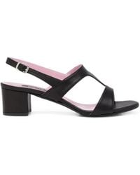 CAREL PARIS - Romy Leather Sandals - Lyst