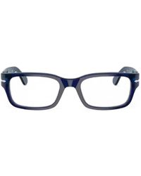 Persol - Brille Mit Eckigem Gestell - Lyst
