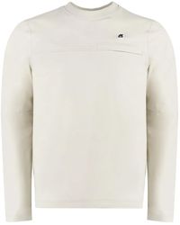 K-Way - Sweatshirt Mit Logo-Patch - Lyst