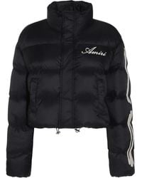 Amiri - Bones Cropped Puffer Jacket - Lyst