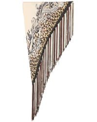 Etro - Leopard-Print Shawl - Lyst