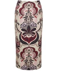 Cara Cara - Sienna Patterned Pencil Skirt - Lyst