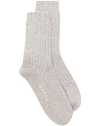 N.Peal Cashmere - リブ 靴下 - Lyst