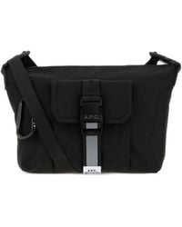 A.P.C. - Canvas Trek Crossbody Bag - Lyst