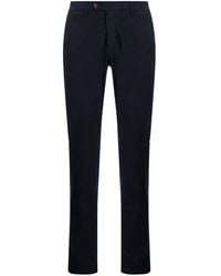 Canali - Mid-rise Straight-leg Chino Trousers - Lyst