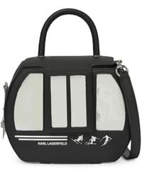 KARL LAGERFELD - Ikon Gondola Top-Handle Bag - Lyst