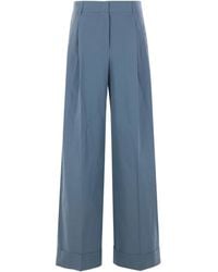 Alberto Biani - Hose Mit Weitem Bein - Lyst