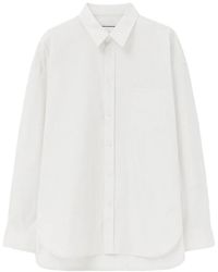 WOOYOUNGMI - Striped Pocket Shirt - Lyst