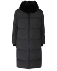 Rrd - Fly Tubic 18 Faux-Fur Trim Padded Parka - Lyst