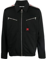Palm Angels - Logo-embroidered Track Jacket - Lyst