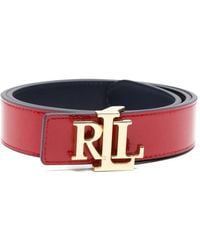 Ralph Lauren - Gürtel Mit Logo-Schnalle - Lyst