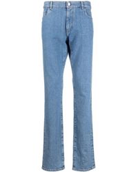 Billionaire - Vaqueros Rectos Iconic Crest Con Relieve - Lyst
