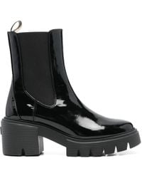 Stuart Weitzman - Botas chelsea Soho con tacón de 40 mm - Lyst