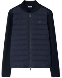 Burberry - Quilted Nylon And Wool Jacket - Lyst