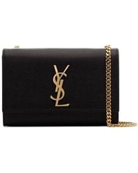 Saint Laurent - Kate Monogram Small Leather Shoulder Bag - Lyst