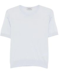 John Smedley - Nell Fine-Knit T-Shirt - Lyst