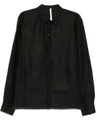 Label Under Construction - Linen Shirt - Lyst