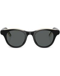 Brunello Cucinelli - Round-Frame Sunglasses - Lyst