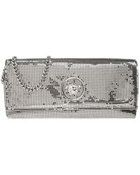 Versace - La Medusa Metal Mesh Clutch Bag - Lyst