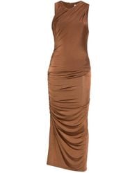 MARSĒM - Ruched Sleeveless Maxi Dress - Lyst