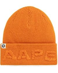 Aape By A Bathing Ape - Logo-Embroidered Beanie Hat - Lyst