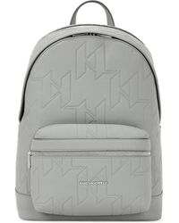 Karl Lagerfeld - K Urban Monogram Backpack - Lyst