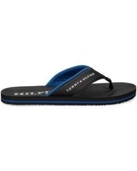 Tommy Hilfiger - Logo-Print Flip-Flops - Lyst
