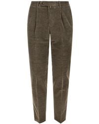 Briglia 1949 - Pleated Corduroy Trousers - Lyst
