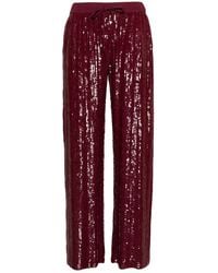 P.A.R.O.S.H. - Glare Sequinned Trousers - Lyst