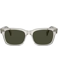 Oliver Peoples - Rectangle-Frame Sunglasses - Lyst