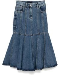 Juun.J - Denim Mermaid Skirt - Lyst
