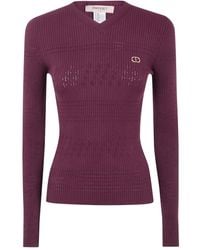 Twinset - Ribbed-Knit Sweater - Lyst