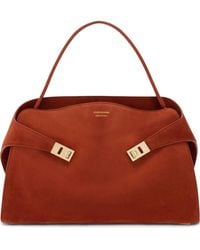 Ferragamo - Large Soft Hug Shoulder Bag - Lyst