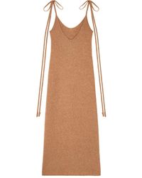 Alanui - Finest Maxikleid mit Schleifendetail - Lyst