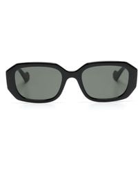 Gucci - Double-g Geometric-frame Sunglasses - Lyst
