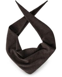 Lemaire - Triangular Scarf - Lyst