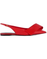 Givenchy - Twisted-Ribbon Slingback Ballet Flats - Lyst