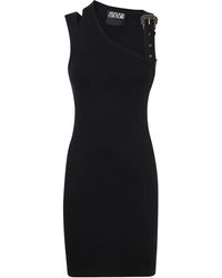 Versace Jeans Couture - ロゴ バックル ドレス - Lyst