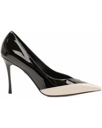 Ferragamo - Yasmin Patent-Leather Pumps - Lyst