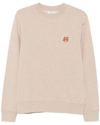 Maison Kitsuné - Sweat À Patch Logo - Lyst