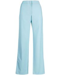 Bevza - High-waisted Wide-leg Trousers - Lyst