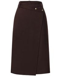 Pinko - Polyester Viscose Skirt - Lyst