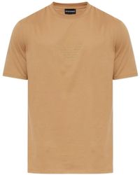 Emporio Armani - T-Shirt Essential Slim-Fit - Lyst