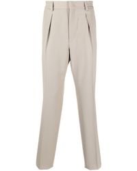Fendi - Pleated Tailored Trousers - Lyst